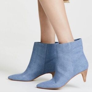 Dee DENIM Pointed Toe Bootie Dolce Vita, NEW